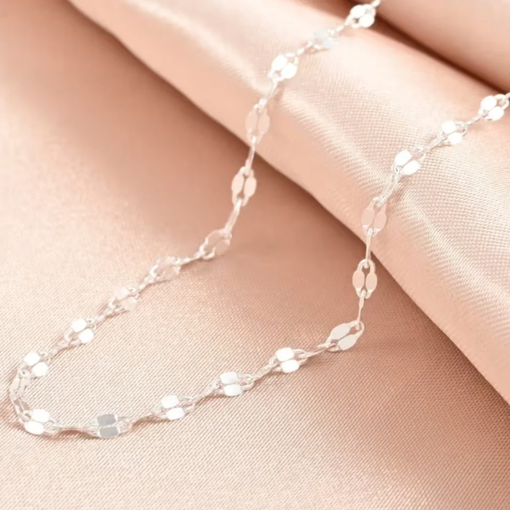 Italian Sterling Silver 2.1mm Necklace 24 Inches 3.10 Grams